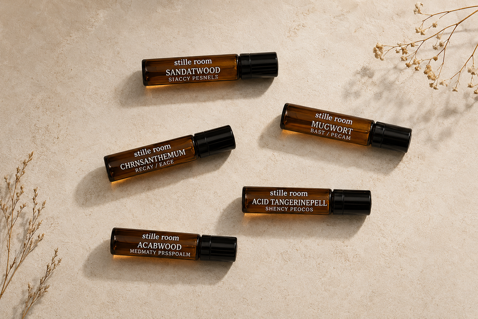 The Herbal Olfactive Set — two scents, two rhythms.